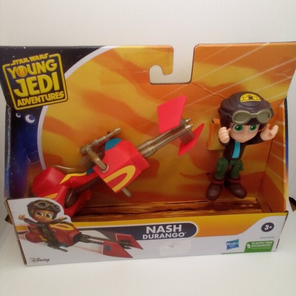 Star Wars Young Jedi Adventures Nash Durango Figure Vehicle Disney - Picture 2 of 10